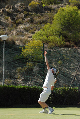 Guy all in (serving)